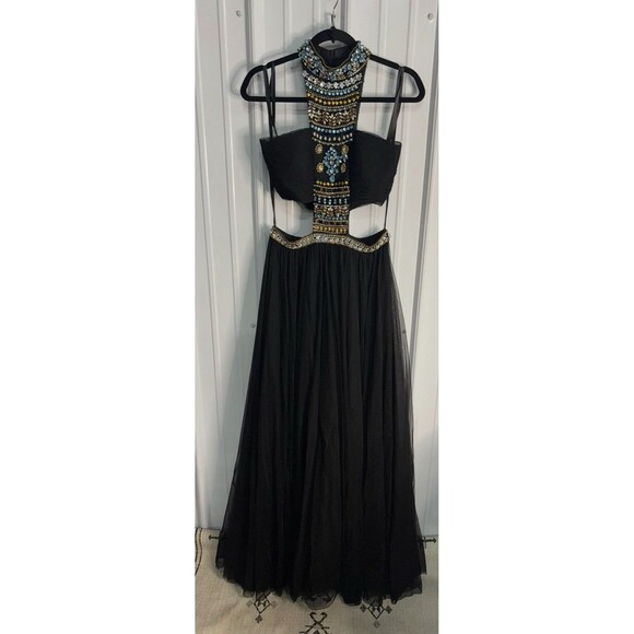 Sherri Hill Formal Beaded Dress Size 8 - Picture 1 of 13